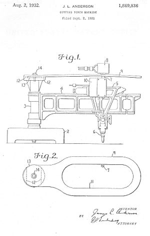 US Patent 1869836 James L Anderson